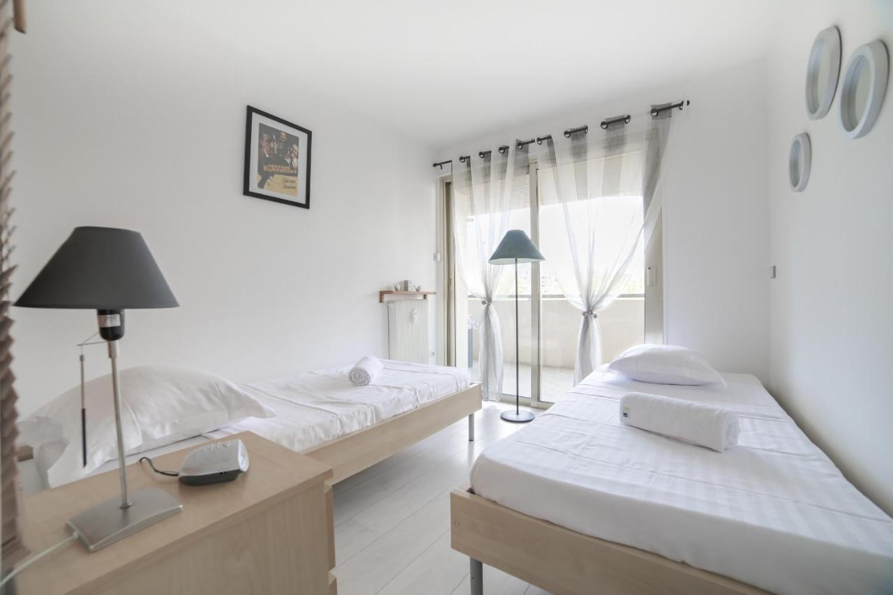 Immogroom - 2 Br- Bright - Terrace - Wifi - Air Conditioning Cannes Buitenkant foto